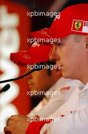 15.03.2007 Melbourne, Australia,  Kimi Raikkonen (FIN), Räikkönen, Scuderia Ferrari - Shell Press Conference, Australian Grand Prix, Thursday