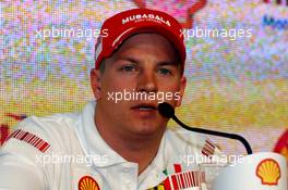 15.03.2007 Melbourne, Australia,  Kimi Raikkonen (FIN), Räikkönen, Scuderia Ferrari - Shell Press Conference, Australian Grand Prix, Thursday