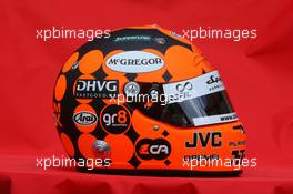 14.03.2007 Melbourne, Australia,  Christijan Albers (NED), Spyker F1 Team helmet - Formula 1 World Championship, Rd 1, Australian Grand Prix, Wednesday