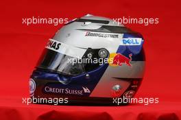 14.03.2007 Melbourne, Australia,  Sebastian Vettel (GER), Test Driver, BMW Sauber F1 Team helmet - Formula 1 World Championship, Rd 1, Australian Grand Prix, Wednesday