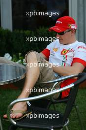 14.03.2007 Melbourne, Australia,  Kimi Raikkonen (FIN), Räikkönen, Scuderia Ferrari - Formula 1 World Championship, Rd 1, Australian Grand Prix, Wednesday