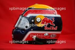 14.03.2007 Melbourne, Australia,  Mark Webber (AUS), Red Bull Racing Helmet - Formula 1 World Championship, Rd 1, Australian Grand Prix, Wednesday