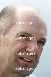 14.03.2007 Melbourne, Australia,  Adrian Newey (GBR), Red Bull Racing (ex. McLaren), Technical Operations Director - Formula 1 World Championship, Rd 1, Australian Grand Prix, Wednesday