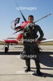 14.03.2007 Melbourne, Australia,  Adrian Sutil (GER), Spyker F1 Team - Flight with the RAAF Roulettes - Formula 1 World Championship