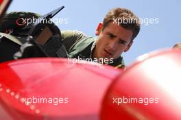 14.03.2007 Melbourne, Australia,  Adrian Sutil (GER), Spyker F1 Team - Flight with the RAAF Roulettes - Formula 1 World Championship