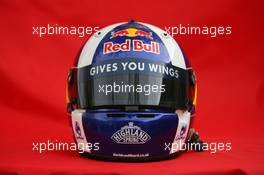 14.03.2007 Melbourne, Australia,  David Coulthard (GBR), Red Bull Racing helmet - Formula 1 World Championship, Rd 1, Australian Grand Prix, Wednesday