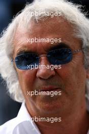 14.03.2007 Melbourne, Australia,  Flavio Briatore (ITA), Renault F1 Team, Team Chief, Managing Director - Formula 1 World Championship, Rd 1, Australian Grand Prix, Wednesday