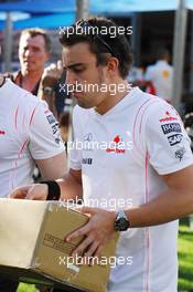 14.03.2007 Melbourne, Australia,  Fernando Alonso (ESP), McLaren Mercedes - Formula 1 World Championship, Rd 1, Australian Grand Prix, Wednesday