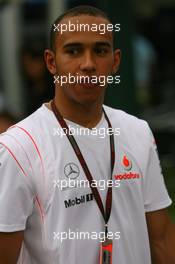 14.03.2007 Melbourne, Australia,  Lewis Hamilton (GBR), McLaren Mercedes - Formula 1 World Championship, Rd 1, Australian Grand Prix, Wednesday