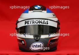 14.03.2007 Melbourne, Australia,  Nick Heidfeld (GER), BMW Sauber F1 Team helmet - Formula 1 World Championship, Rd 1, Australian Grand Prix, Wednesday