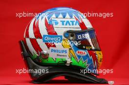 14.03.2007 Melbourne, Australia,  Alexander Wurz (AUT), Williams F1 Team helmet - Formula 1 World Championship, Rd 1, Australian Grand Prix, Wednesday