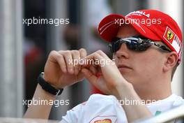 14.03.2007 Melbourne, Australia,  Kimi Raikkonen (FIN), Räikkönen, Scuderia Ferrari - Formula 1 World Championship, Rd 1, Australian Grand Prix, Wednesday