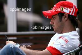 14.03.2007 Melbourne, Australia,  Felipe Massa (BRA), Scuderia Ferrari - Formula 1 World Championship, Rd 1, Australian Grand Prix, Wednesday