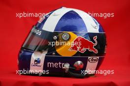 14.03.2007 Melbourne, Australia,  David Coulthard (GBR), Red Bull Racing Helmet - Formula 1 World Championship, Rd 1, Australian Grand Prix, Wednesday