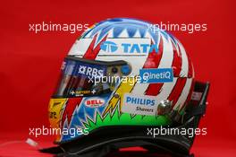 14.03.2007 Melbourne, Australia,  Alexander Wurz (AUT), Williams F1 Team Helmet - Formula 1 World Championship, Rd 1, Australian Grand Prix, Wednesday