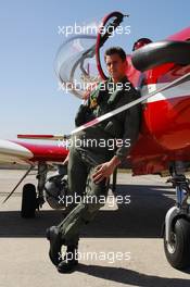 14.03.2007 Melbourne, Australia,  Adrian Sutil (GER), Spyker F1 Team - Flight with the RAAF Roulettes - Formula 1 World Championship