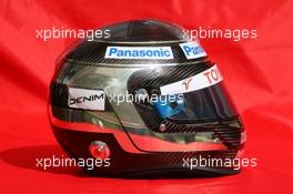 14.03.2007 Melbourne, Australia,  Jarno Trulli (ITA), Toyota Racing helmet - Formula 1 World Championship, Rd 1, Australian Grand Prix, Wednesday