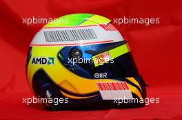 14.03.2007 Melbourne, Australia,  Felipe Massa (BRA), Scuderia Ferrari helmet - Formula 1 World Championship, Rd 1, Australian Grand Prix, Wednesday