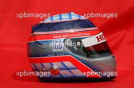 14.03.2007 Melbourne, Australia,  Takuma Sato (JPN), Super Aguri F1 helmet - Formula 1 World Championship, Rd 1, Australian Grand Prix, Wednesday