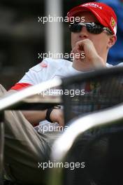 14.03.2007 Melbourne, Australia,  Kimi Raikkonen (FIN), Räikkönen, Scuderia Ferrari - Formula 1 World Championship, Rd 1, Australian Grand Prix, Wednesday