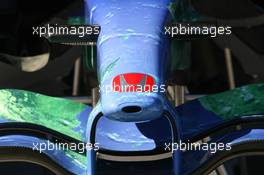 14.03.2007 Melbourne, Australia,  Honda Racing F1 Team, RA107, Front Wing - Formula 1 World Championship, Rd 1, Australian Grand Prix, Wednesday