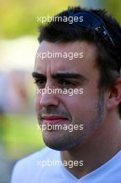 14.03.2007 Melbourne, Australia,  Fernando Alonso (ESP), McLaren Mercedes - Formula 1 World Championship, Rd 1, Australian Grand Prix, Wednesday