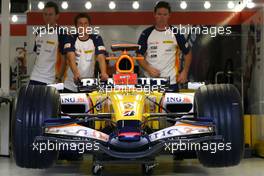 14.03.2007 Melbourne, Australia,  Renault F1 Team - Formula 1 World Championship, Rd 1, Australian Grand Prix, Wednesday