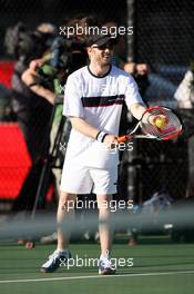 13.03.2007 Melbourne, Australia,  Nick Heidfeld (GER), BMW Sauber F1 Team - F1 Drivers, Charity Tennis match, Rd 1, Australian Grand Prix, Wednesday