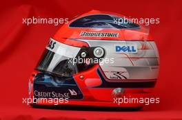 14.03.2007 Melbourne, Australia,  Robert Kubica (POL),  BMW Sauber F1 Team Helmet - Formula 1 World Championship, Rd 1, Australian Grand Prix, Wednesday