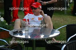 14.03.2007 Melbourne, Australia,  Kimi Raikkonen (FIN), Räikkönen, Scuderia Ferrari - Formula 1 World Championship, Rd 1, Australian Grand Prix, Wednesday