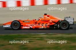 12.02.2007 Barcelona, Spain,  Adrian Sutil (GER), Spyker F1 Team, F8-VII - Formula 1 Testing
