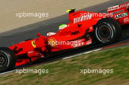12.02.2007 Barcelona, Spain,  Felipe Massa (BRA), Scuderia Ferrari, F2007 - Formula 1 Testing