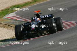 12.02.2007 Barcelona, Spain,  Christian Klien (AUT), Test Driver, Honda Racing F1 Team, RA107 - Formula 1 Testing