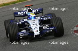 12.02.2007 Barcelona, Spain,  Nico Rosberg (GER), WilliamsF1 Team, FW29 - Formula 1 Testing