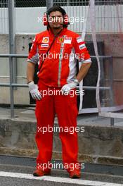12.02.2007 Barcelona, Spain,  Scuderia Ferrari, Team member - Formula 1 Testing