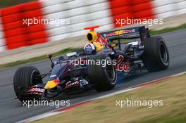 12.02.2007 Barcelona, Spain,  David Coulthard (GBR), Red Bull Racing, RB3 - Formula 1 Testing