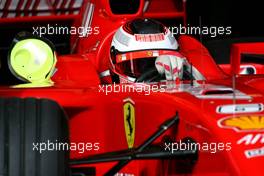 12.02.2007 Barcelona, Spain,  Kimi Raikkonen (FIN), Räikkönen, Scuderia Ferrari  - Formula 1 Testing
