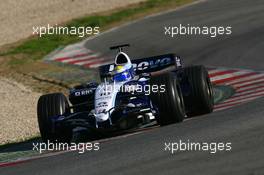 12.02.2007 Barcelona, Spain,  Nico Rosberg (GER), WilliamsF1 Team, FW29 - Formula 1 Testing