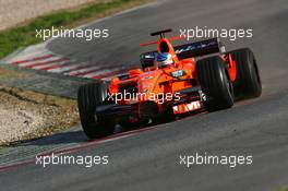 12.02.2007 Barcelona, Spain,  Adrian Sutil (GER), Spyker F1 Team, F8-VII - Formula 1 Testing