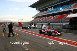 13.02.2007 Barcelona, Spain,  Franck Montagny (FRA), Test Driver, Toyota F1 Team, TF107 - Formula 1 Testing