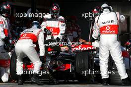 13.02.2007 Barcelona, Spain,  Lewis Hamilton (GBR), McLaren Mercedes - Formula 1 Testing