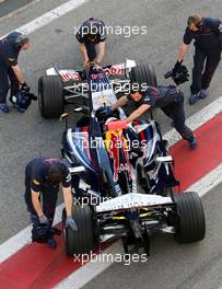 13.02.2007, Barcelona, Spain, David Coulthard (GBR), Red Bull Racing