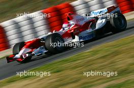 13.02.2007 Barcelona, Spain,  Franck Montagny (FRA), Test Driver, Toyota F1 Team, TF107 - Formula 1 Testing