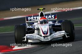 13.02.2007 Barcelona, Spain,  Robert Kubica (POL),  BMW Sauber F1 Team  - Formula 1 Testing
