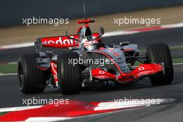 13.02.2007 Barcelona, Spain,  Fernando Alonso (ESP), McLaren Mercedes - Formula 1 Testing