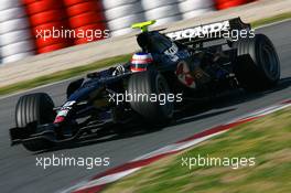 13.02.2007 Barcelona, Spain,  Rubens Barrichello (BRA), Honda Racing F1 Team, RA107 - Formula 1 Testing