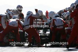13.02.2007 Barcelona, Spain,  Anthony Davidson (GBR), Super Aguri F1 Team - Formula 1 Testing
