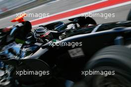 13.02.2007 Barcelona, Spain,  Jenson Button (GBR), Honda Racing F1 Team, RA107 - Formula 1 Testing