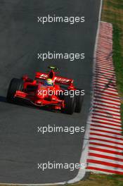 13.02.2007 Barcelona, Spain,  Felipe Massa (BRA), Scuderia Ferrari, F2007 - Formula 1 Testing