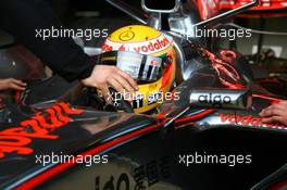 13.02.2007 Barcelona, Spain,  Lewis Hamilton (GBR), McLaren Mercedes, MP4-22  - Formula 1 Testing
